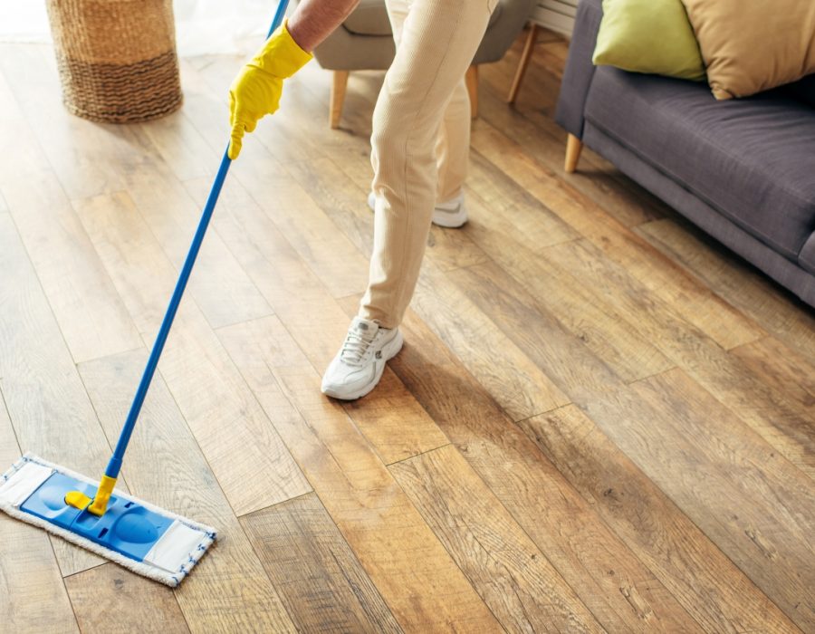 cleaning wood floors
