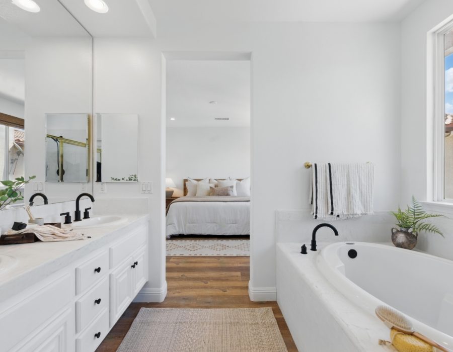 master bathroom